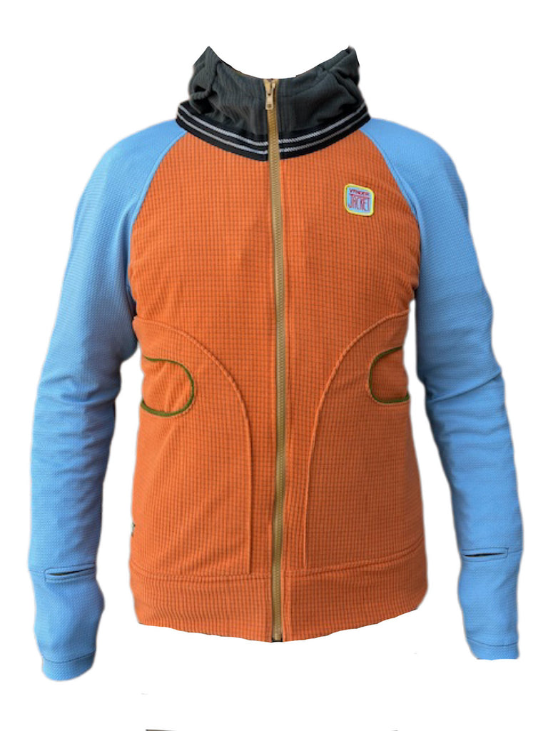 Nasturtium, Size L - Vander Jacket | Handmade Eco-Friendly Garments Designed For Runners