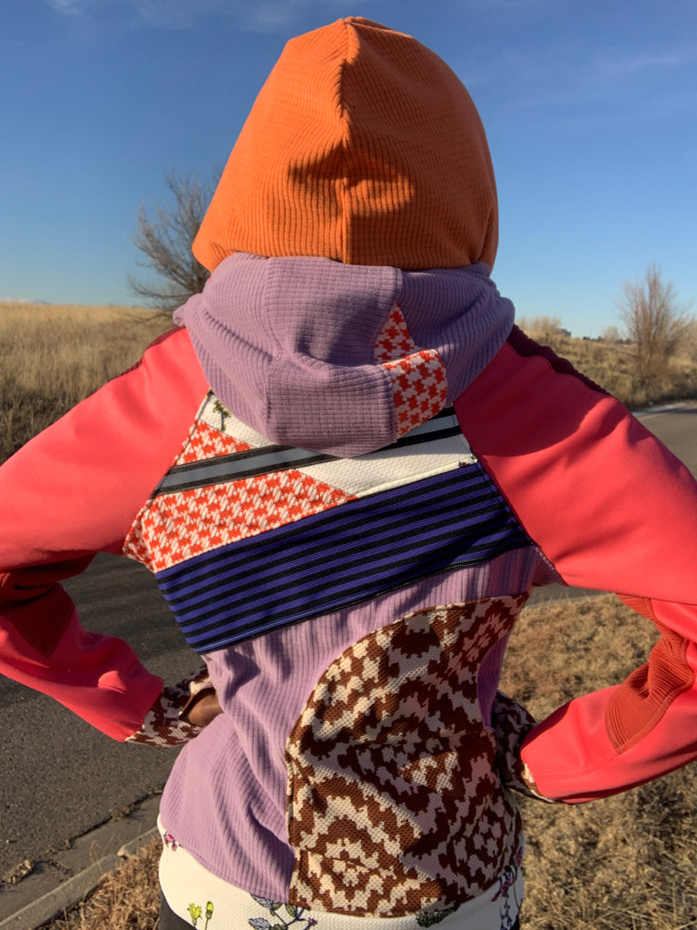 BALACLAVA Carrot Remelly'D! - Vander Jacket | Handmade Eco-Friendly Garments Designed For Runners