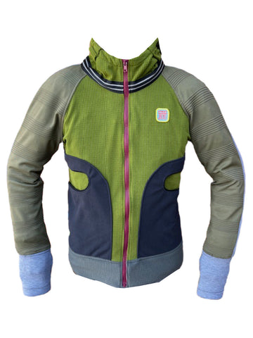 Ninebark, Size L - Vander Jacket | Handmade Eco-Friendly Garments Designed For Runners
