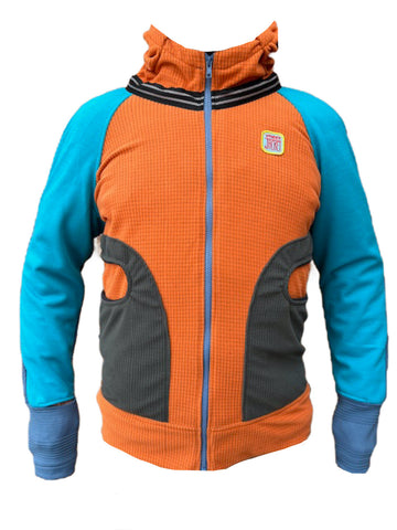 Melon Cactus, Size XL - Vander Jacket | Handmade Eco-Friendly Garments Designed For Runners