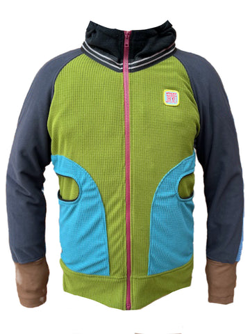 Rhubarb Size XL ReMelly'd! - Vander Jacket | Handmade Eco-Friendly Garments Designed For Runners