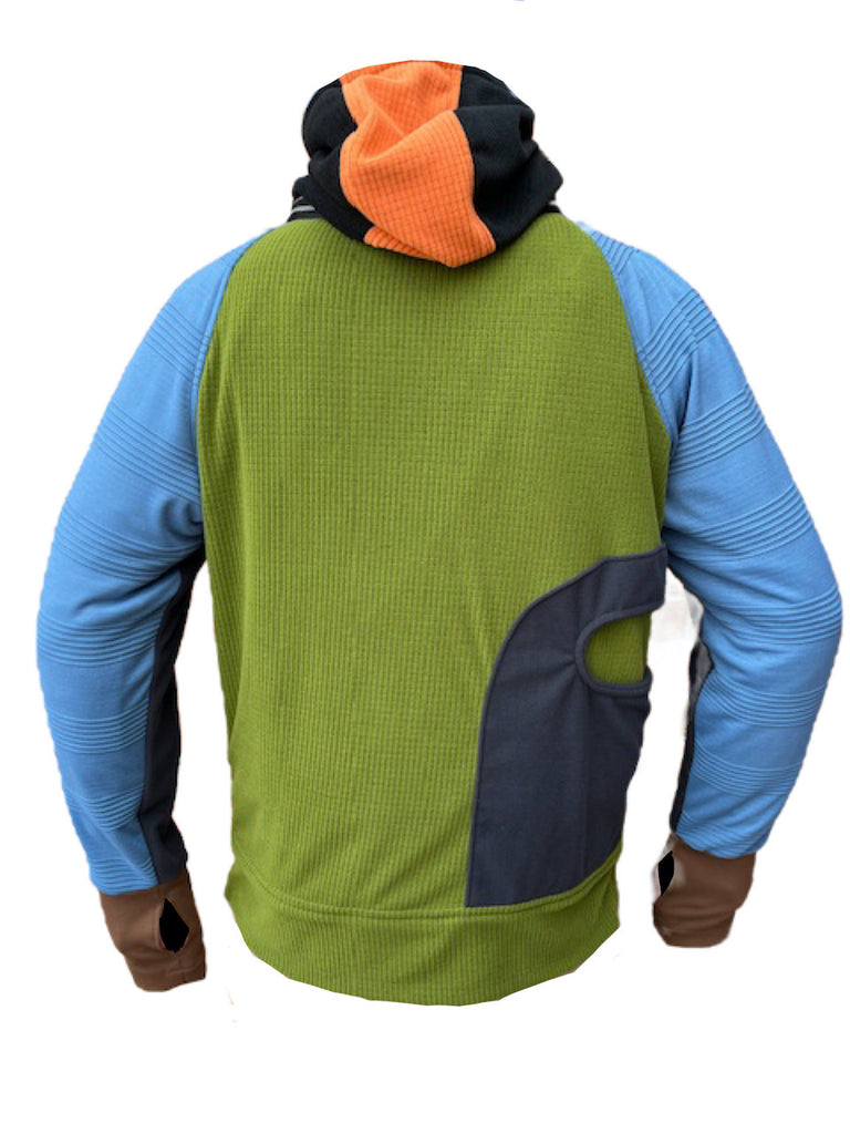 Rhubarb, Size XL - Vander Jacket | Handmade Eco-Friendly Garments Designed For Runners