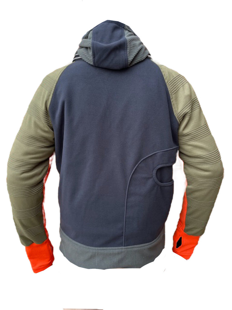 Red Hot Poker, Size XL - Vander Jacket | Handmade Eco-Friendly Garments Designed For Runners