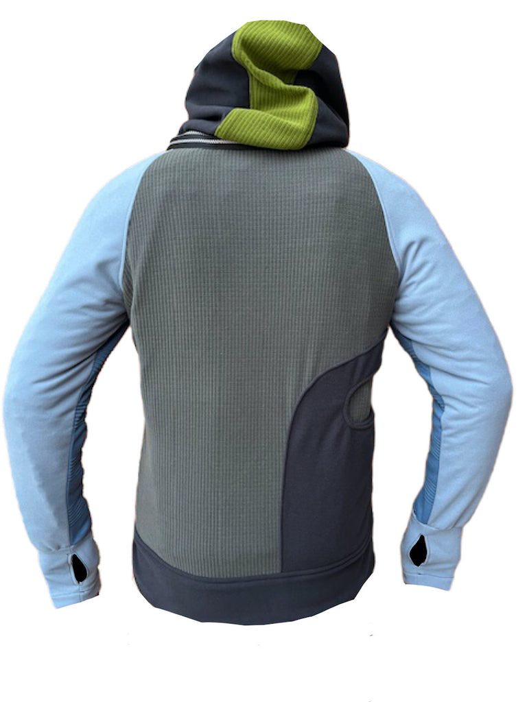Button Fern, Size M - Vander Jacket | Handmade Eco-Friendly Garments Designed For Runners