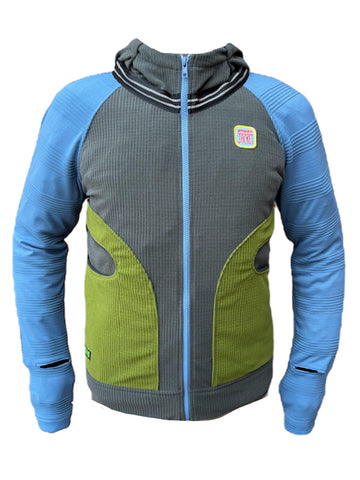 Blueberry, Size M - Vander Jacket | Handmade Eco-Friendly Garments Designed For Runners