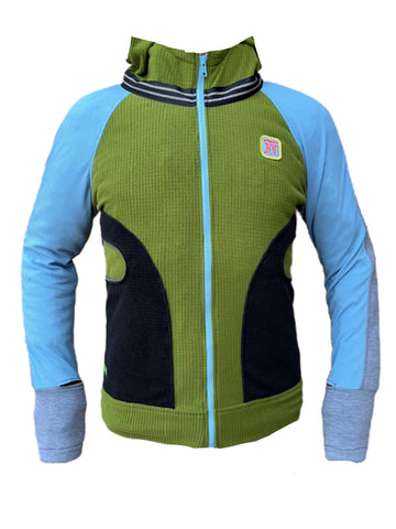 Chives, Size M - Vander Jacket | Handmade Eco-Friendly Garments Designed For Runners