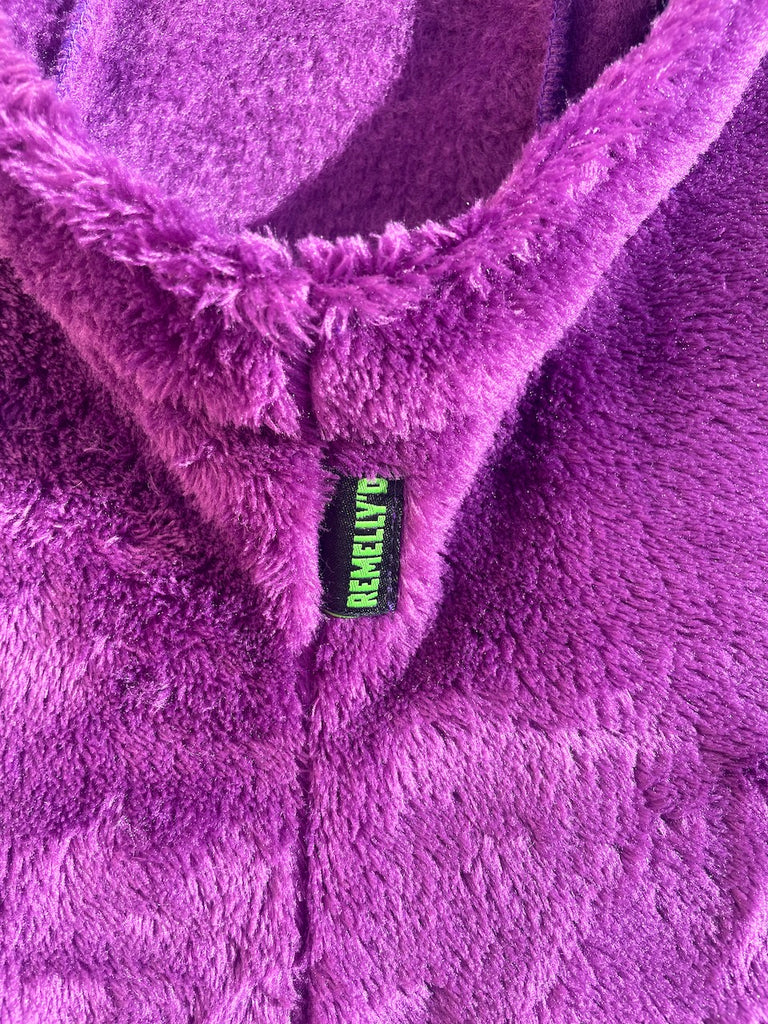 BALACLAVA Purple ReMelly'd! - Vander Jacket | Handmade Eco-Friendly Garments Designed For Runners
