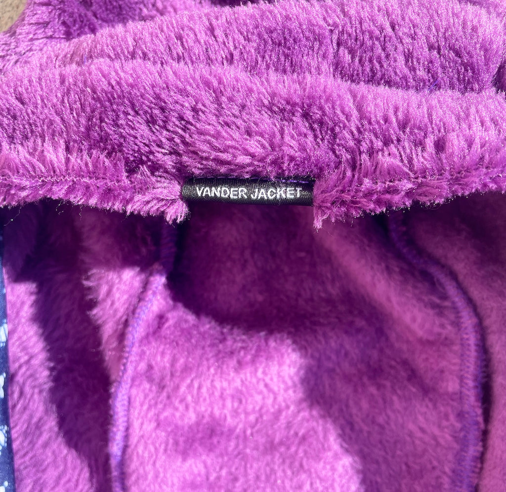 BALACLAVA Purple Remelly'D! - Vander Jacket | Handmade Eco-Friendly Garments Designed For Runners