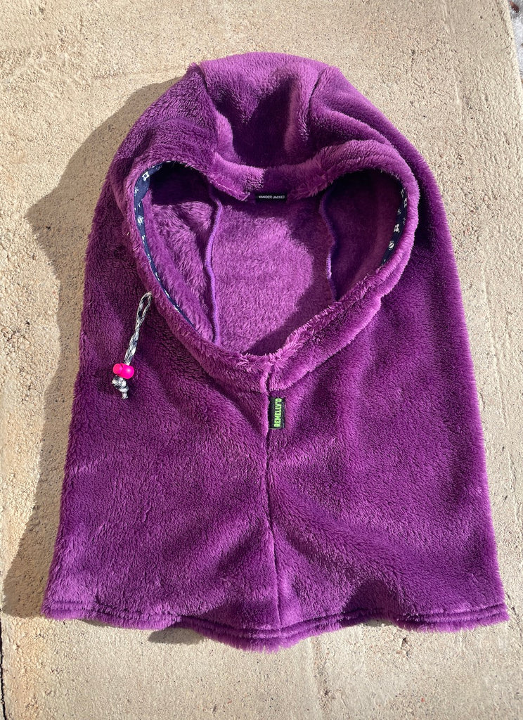 BALACLAVA Purple Remelly'D! - Vander Jacket | Handmade Eco-Friendly Garments Designed For Runners