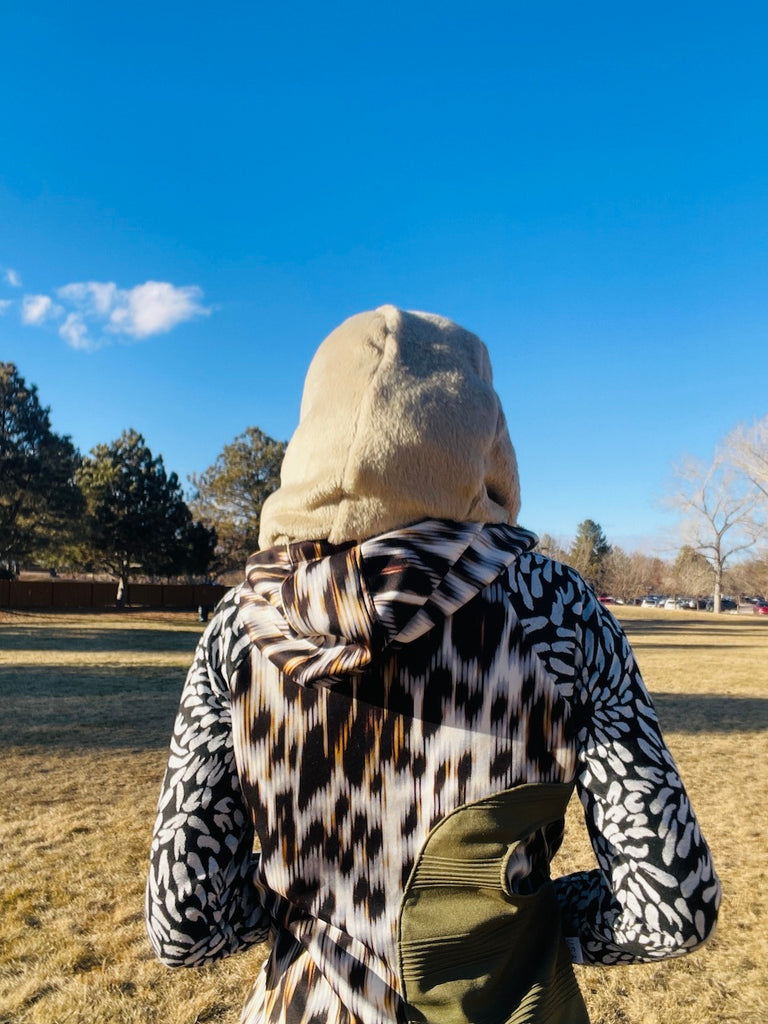 BALACLAVA Oat Remelly'D! - Vander Jacket | Handmade Eco-Friendly Garments Designed For Runners