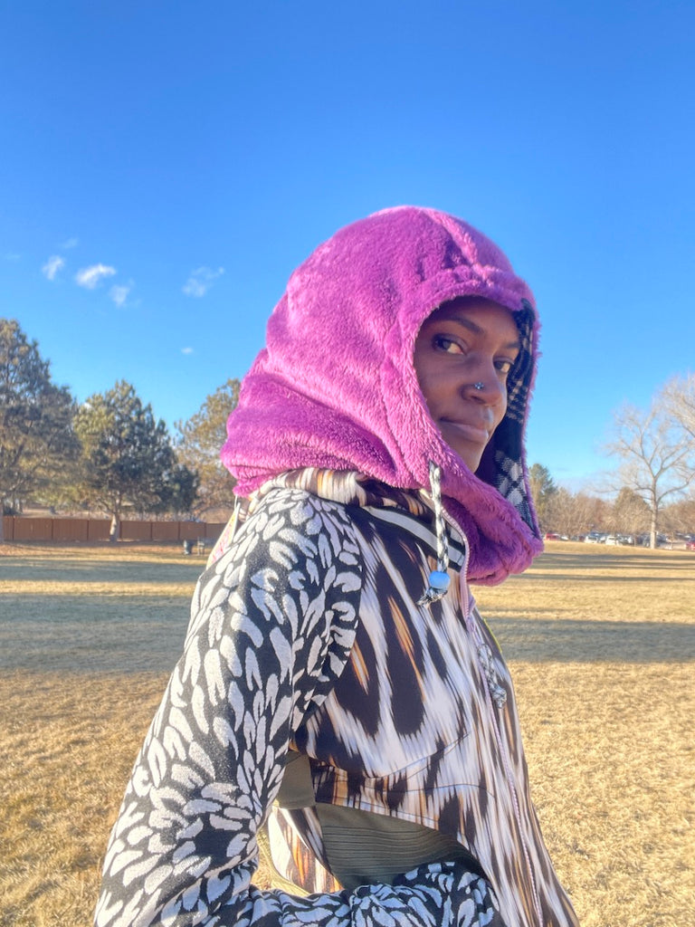 BALACLAVA Purple Remelly'D! - Vander Jacket | Handmade Eco-Friendly Garments Designed For Runners