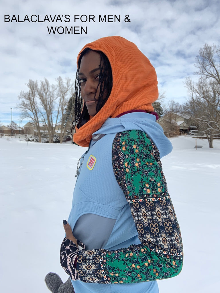 BALACLAVA Carrot Remelly'D! - Vander Jacket | Handmade Eco-Friendly Garments Designed For Runners