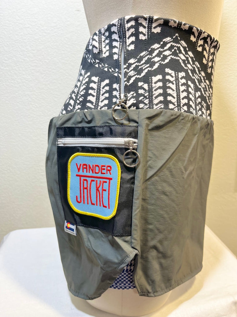 KIDS GO TO Shorts, Sizes XXS - Vander Jacket | Handmade Eco-Friendly Garments Designed For Runners