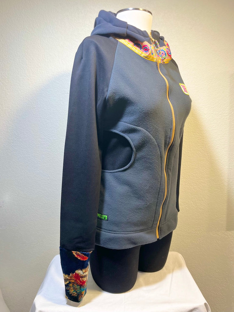 Blackberry Size XXS-M ReMelly'd! - Vander Jacket | Handmade Eco-Friendly Garments Designed For Runners