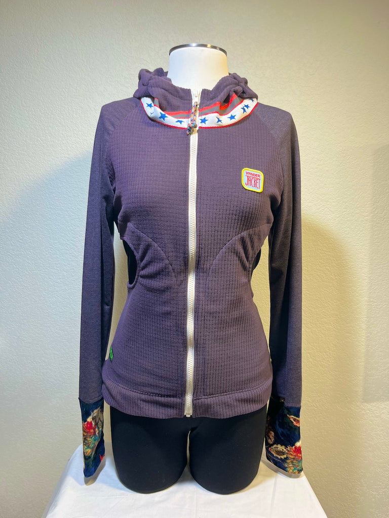 Punk Purple Size XXS, M, L, XL ReMelly'd! - Vander Jacket | Handmade Eco-Friendly Garments Designed For Runners