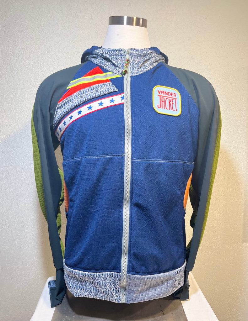 ORIGINAL 2137 Size L Remelly'd! - Vander Jacket | Handmade Eco-Friendly Garments Designed For Runners