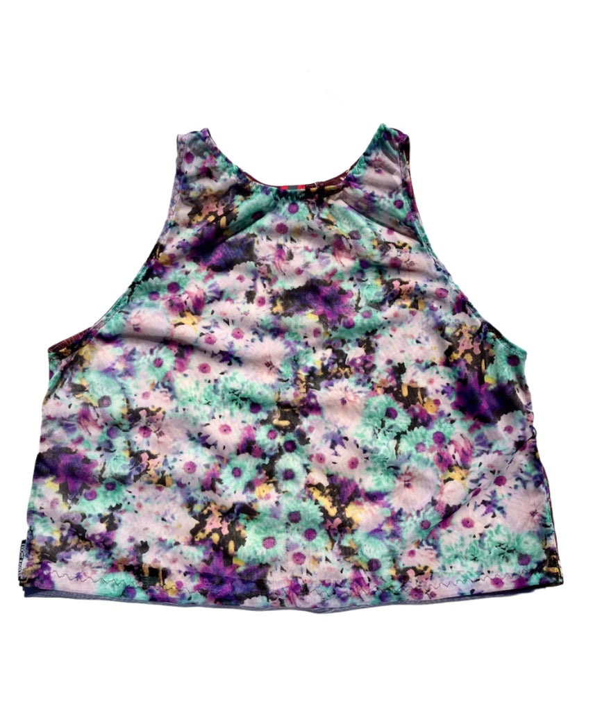 TANK Fav Floral Sizes XS, S - Vander Jacket | Handmade Eco-Friendly Garments Designed For Runners