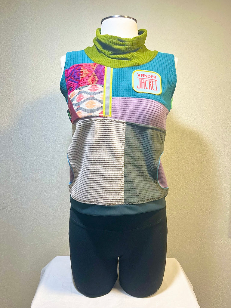ORIGINAL Pullover Size XXS ReMelly'd! - Vander Jacket | Handmade Eco-Friendly Garments Designed For Runners