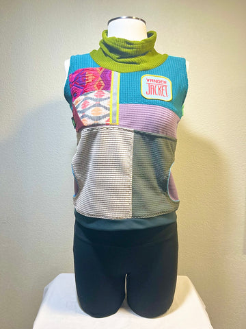 ORIGINAL Pullover Size XXS ReMelly'd! - Vander Jacket | Handmade Eco-Friendly Garments Designed For Runners
