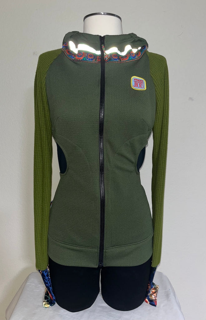 Victorious Sizes XXS-XL ReMelly'd! - Vander Jacket | Handmade Eco-Friendly Garments Designed For Runners