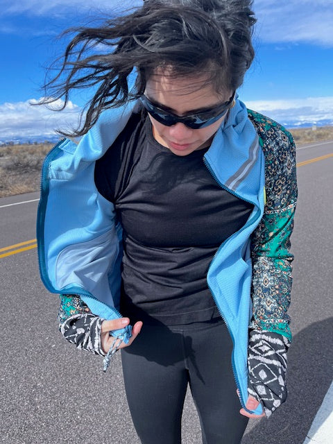 DML 15 Clear Stream Sizes XS - Vander Jacket | Handmade Eco-Friendly Garments Designed For Runners