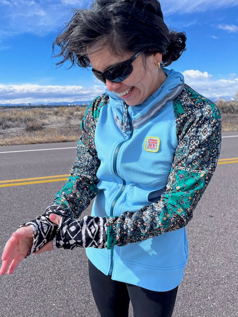 DML 15 Clear Stream Sizes XS - Vander Jacket | Handmade Eco-Friendly Garments Designed For Runners