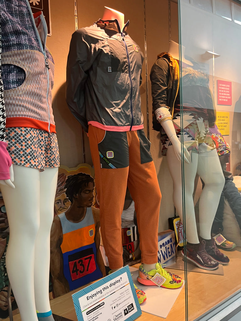 ORIGINAL Grey Maze Windbreaker, Size XS-XL - Vander Jacket | Handmade Eco-Friendly Garments Designed For Runners