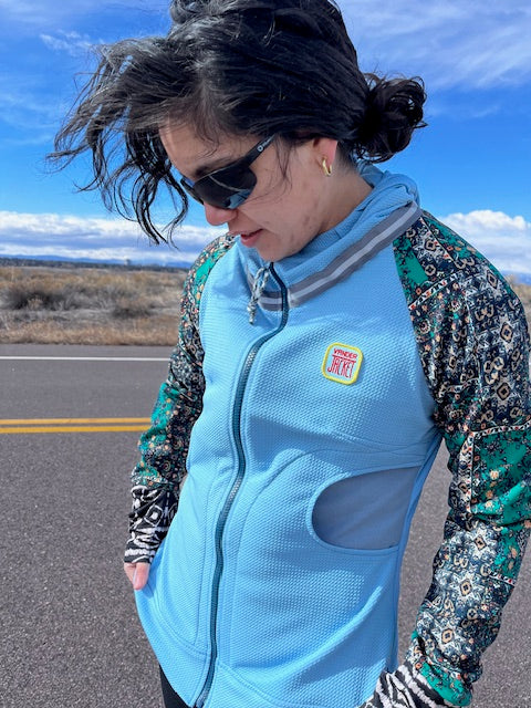DML 15 Clear Stream Sizes XS - Vander Jacket | Handmade Eco-Friendly Garments Designed For Runners