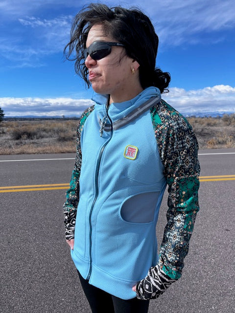 DML 15 Clear Stream Sizes XS - Vander Jacket | Handmade Eco-Friendly Garments Designed For Runners