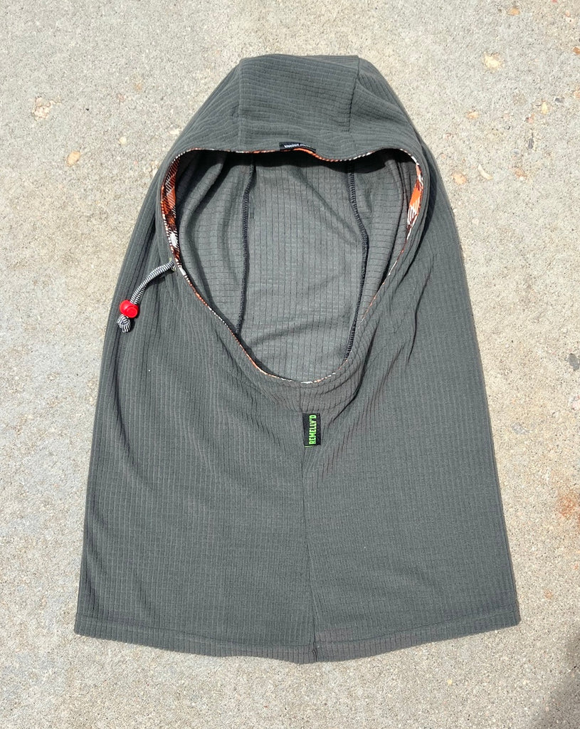 BALACLAVA Grey ReMelly'd! - Vander Jacket | Handmade Eco-Friendly Garments Designed For Runners