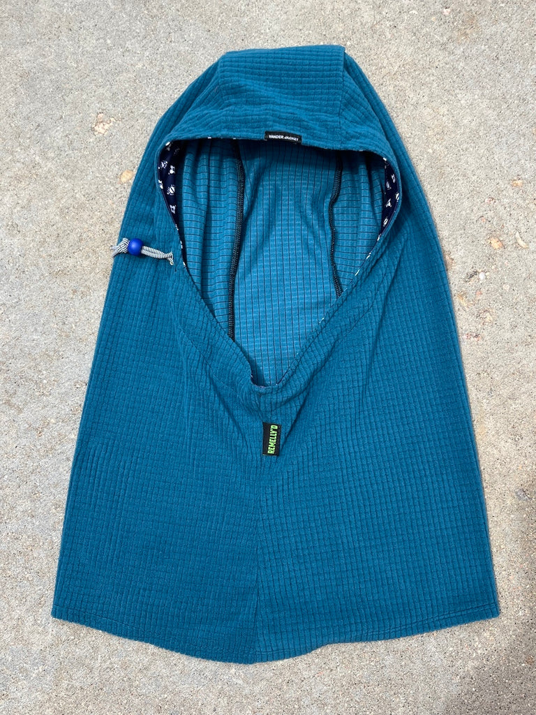 BALACLAVA Marine ReMelly'd! - Vander Jacket | Handmade Eco-Friendly Garments Designed For Runners
