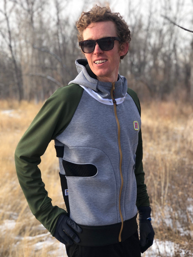 DML 18 Green Mile Sizes S - Vander Jacket | Handmade Eco-Friendly Garments Designed For Runners