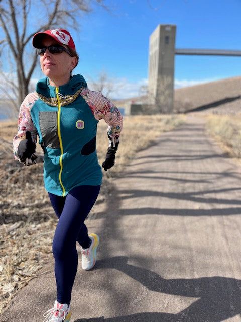 Angelica Size S ReMelly'd! - Vander Jacket | Handmade Eco-Friendly Garments Designed For Runners