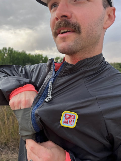 ORIGINAL Inca Windbreaker, Size XS-XL - Vander Jacket | Handmade Eco-Friendly Garments Designed For Runners