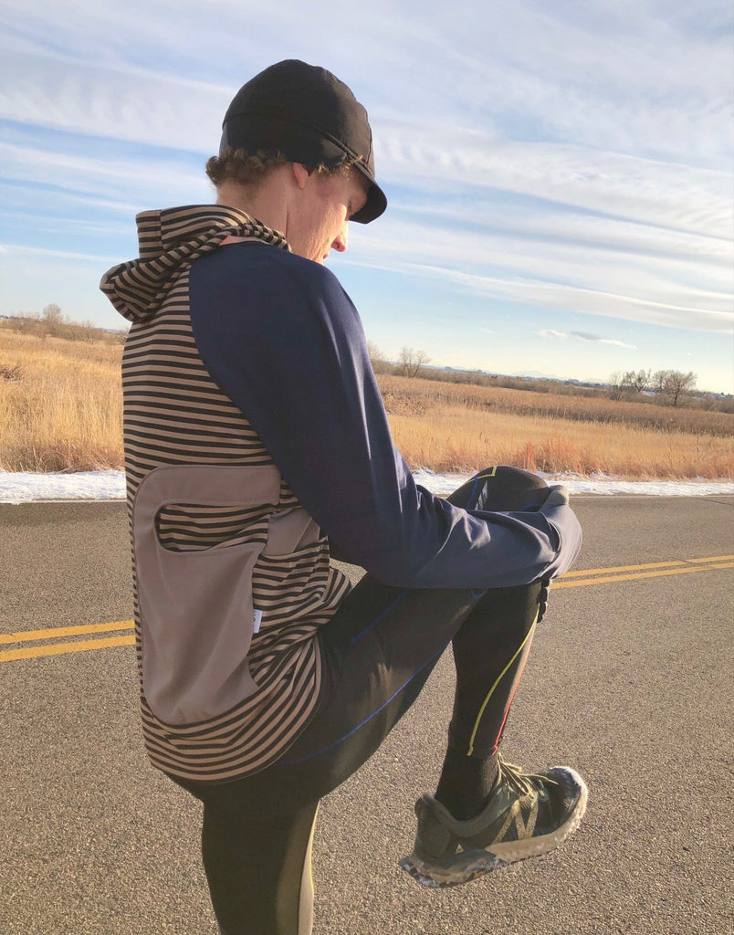 DML 16 Topo Lines Sizes S,L,XL - Vander Jacket | Handmade Eco-Friendly Garments Designed For Runners