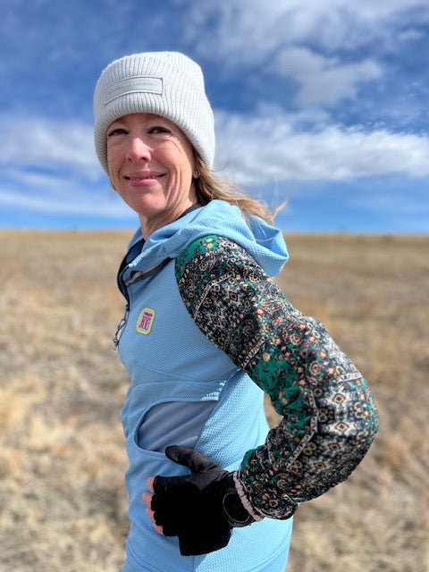 DML 15 Clear Stream Sizes XS - Vander Jacket | Handmade Eco-Friendly Garments Designed For Runners