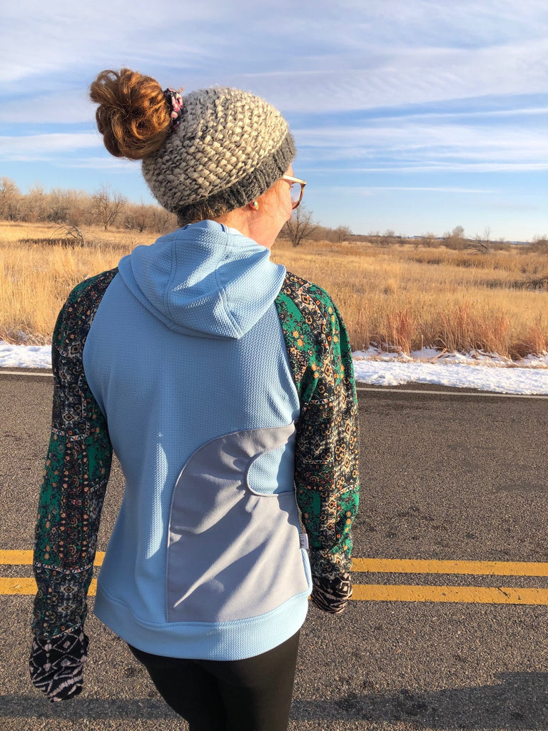 DML 15 Clear Stream Sizes XS - Vander Jacket | Handmade Eco-Friendly Garments Designed For Runners