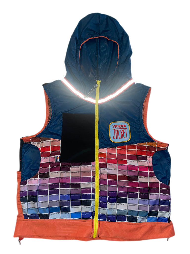 VEST Mix Primary Sizes M & L - Vander Jacket | Handmade Eco-Friendly Garments Designed For Runners