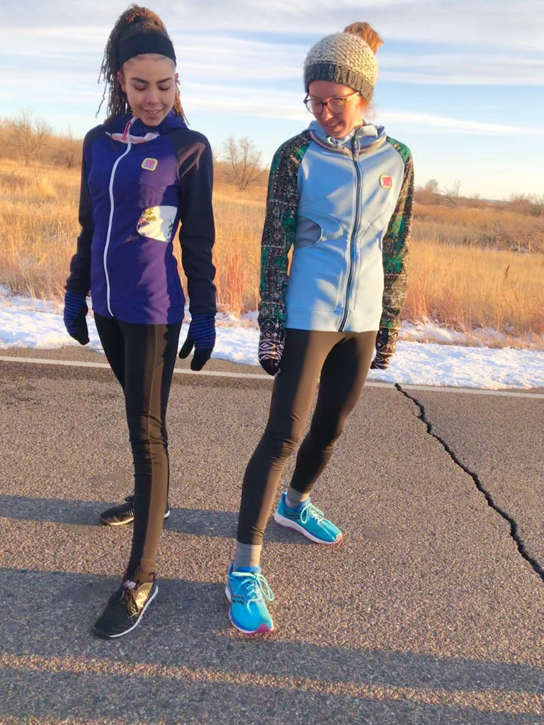 DML 15 Clear Stream Sizes XS - Vander Jacket | Handmade Eco-Friendly Garments Designed For Runners