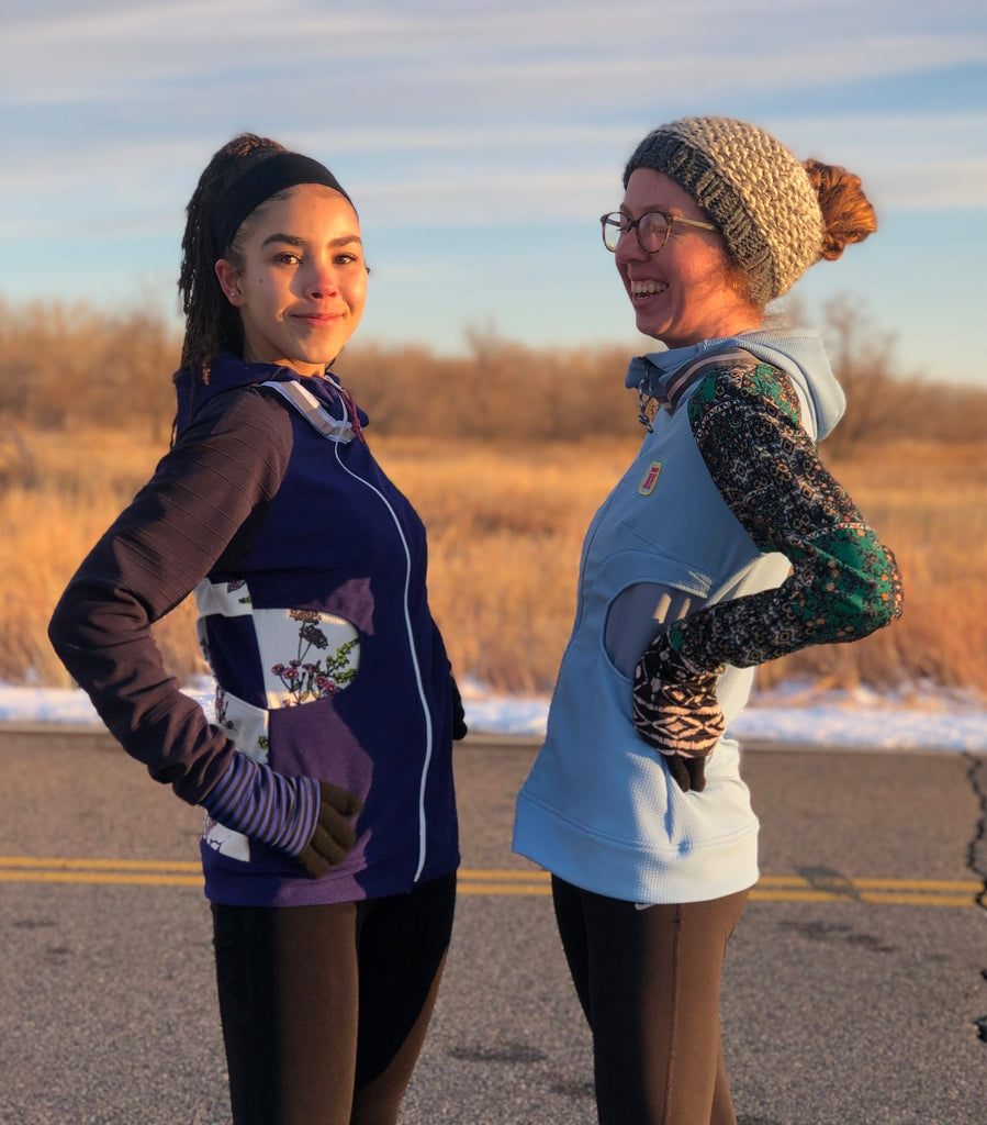 DML 15 Clear Stream Sizes XS - Vander Jacket | Handmade Eco-Friendly Garments Designed For Runners