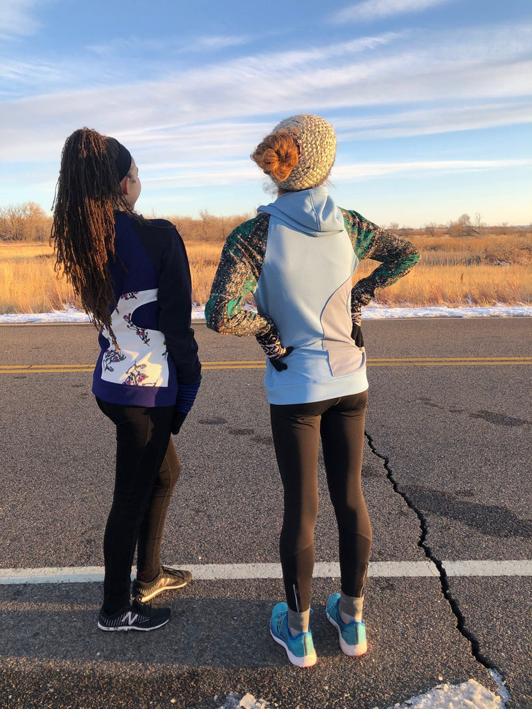 DML 15 Clear Stream Sizes XS - Vander Jacket | Handmade Eco-Friendly Garments Designed For Runners