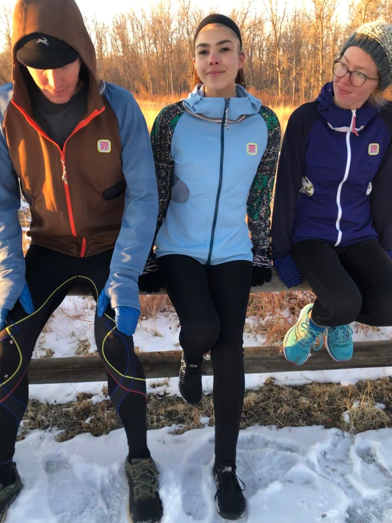 DML 15 Clear Stream Sizes XS - Vander Jacket | Handmade Eco-Friendly Garments Designed For Runners