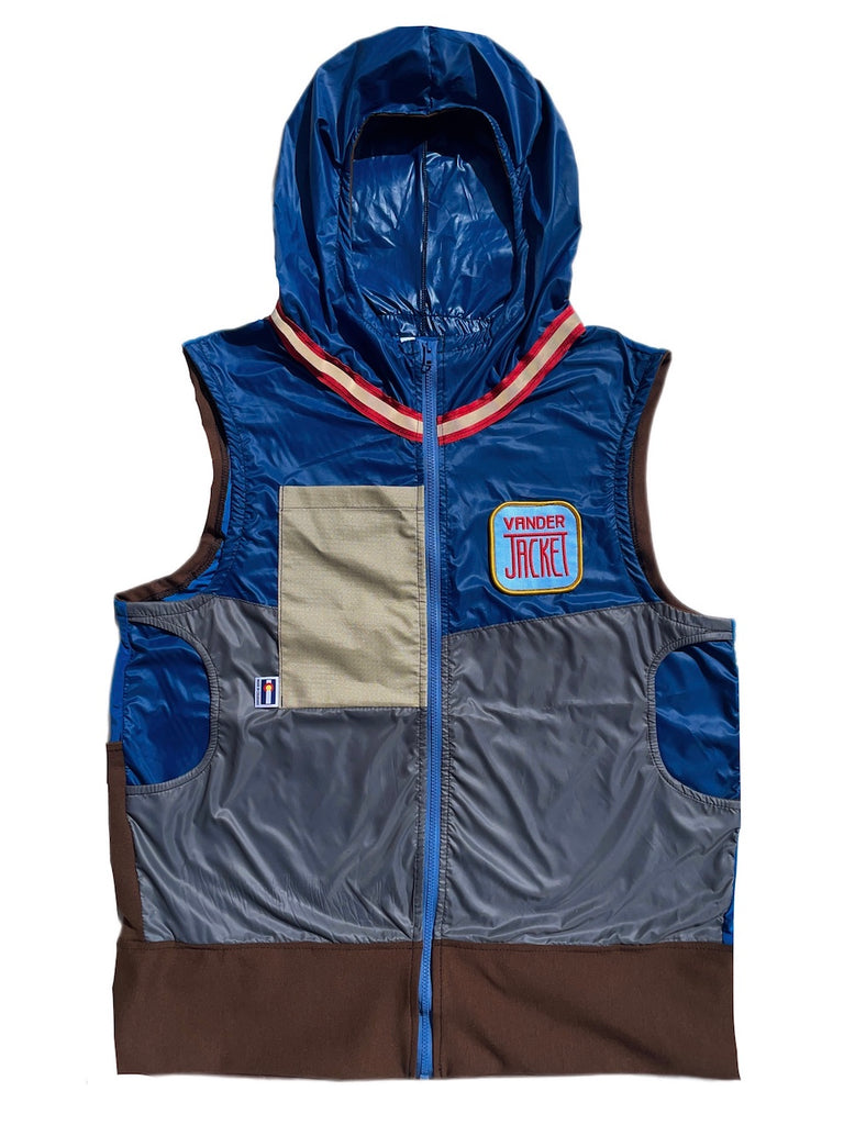Vest Panda Plant Sizes S, XL - Vander Jacket | Handmade Eco-Friendly Garments Designed For Runners