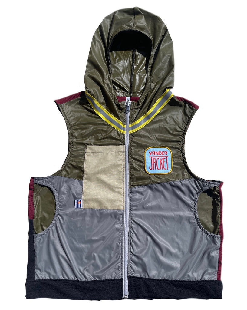 VEST Trident Maple Vest Size M, L - Vander Jacket | Handmade Eco-Friendly Garments Designed For Runners