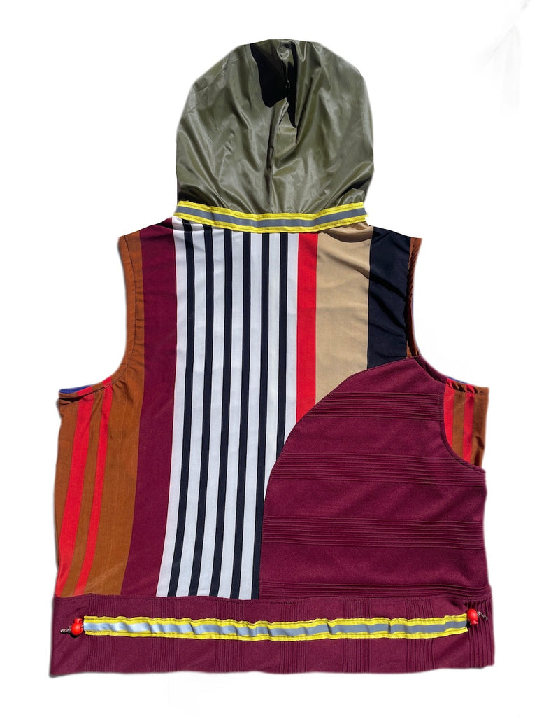 Vest Rocky Mountain Sizes S, XL - Vander Jacket | Handmade Eco-Friendly Garments Designed For Runners