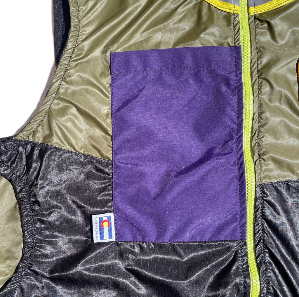 VEST Lucky Juniper L - Vander Jacket | Handmade Eco-Friendly Garments Designed For Runners