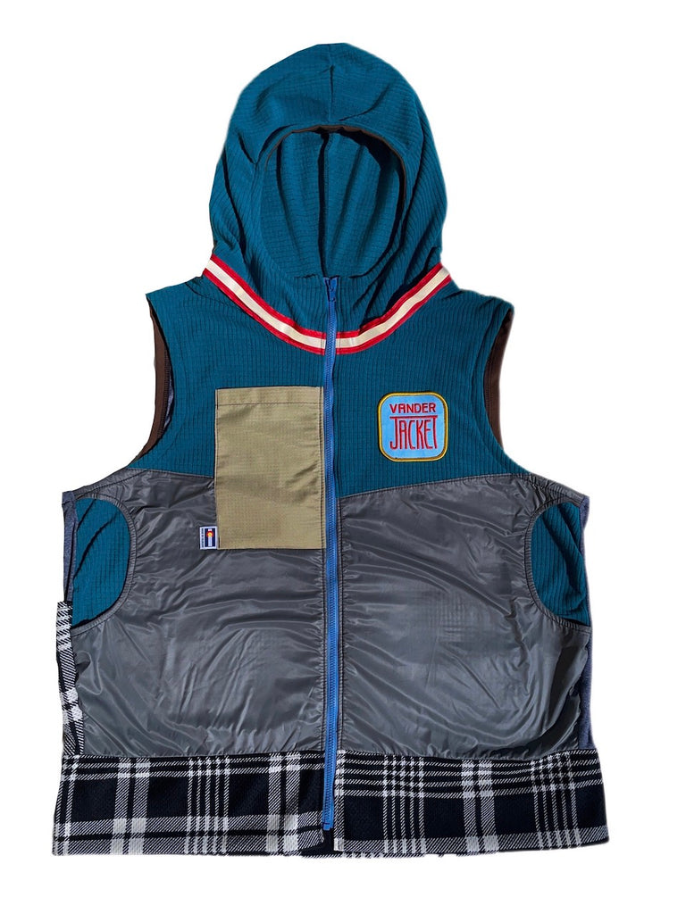VEST Cottonwood Size XL ReMelly'd! - Vander Jacket | Handmade Eco-Friendly Garments Designed For Runners