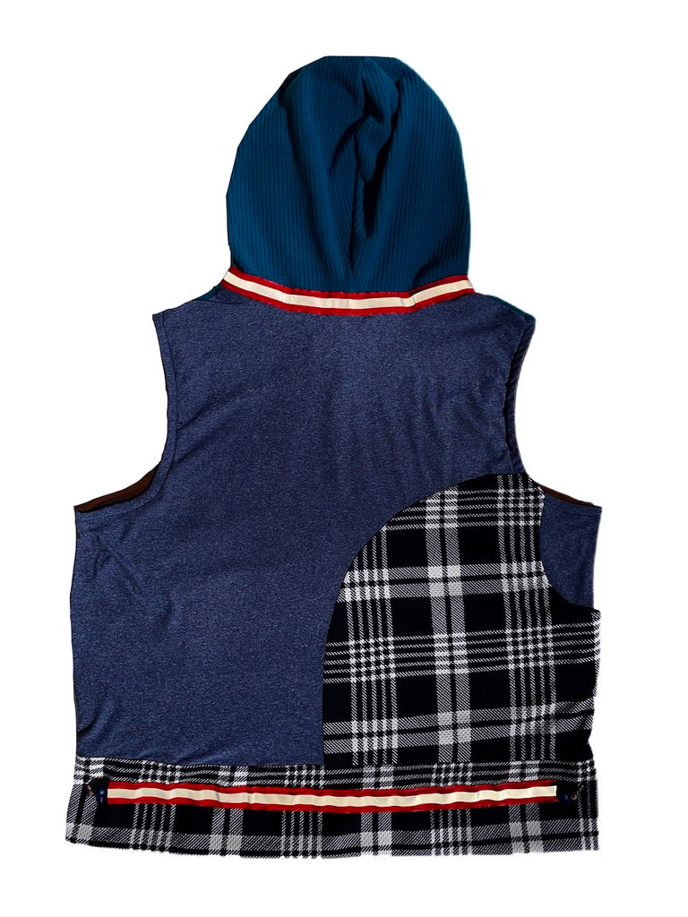 VEST Cottonwood Size XL ReMelly'd! - Vander Jacket | Handmade Eco-Friendly Garments Designed For Runners