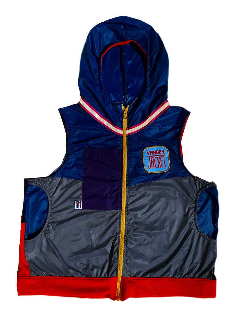 VEST Sweetgum Purple Size XL - Vander Jacket | Handmade Eco-Friendly Garments Designed For Runners