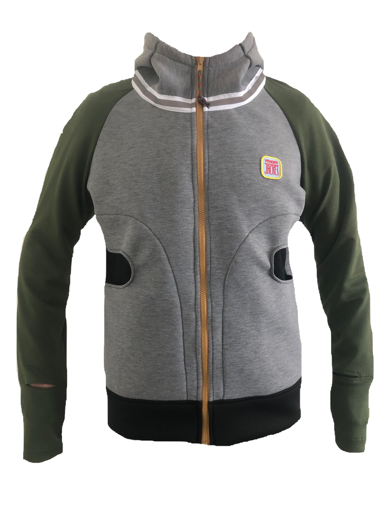 Style 18, Men's Denver Micro Line - Vander Jacket | Handmade Eco-Friendly Garments Designed For Runners